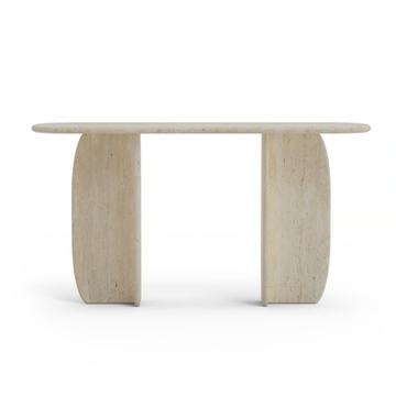 CACTUS - Oval travertine console table by Mambo Unlimited Ideas - view 3